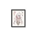 Picture of Wall flowers II _GroupedProduct_Rectangle_Portrait_Canvas_Framed_