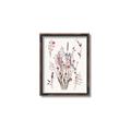 Picture of Wall flowers II _GroupedProduct_Rectangle_Portrait_Canvas_Framed_