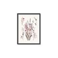Picture of Wall flowers II _GroupedProduct_Rectangle_Portrait_Canvas_Framed_
