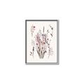 Picture of Wall flowers II _GroupedProduct_Rectangle_Portrait_Canvas_Framed_