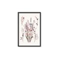 Picture of Wall flowers II _GroupedProduct_Rectangle_Portrait_Canvas_Framed_