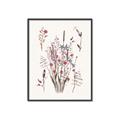 Picture of Wall flowers II _GroupedProduct_Rectangle_Portrait_Canvas_Framed_