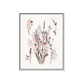 Picture of Wall flowers II _GroupedProduct_Rectangle_Portrait_Canvas_Framed_