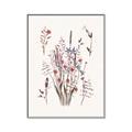 Picture of Wall flowers II _GroupedProduct_Rectangle_Portrait_Canvas_Framed_