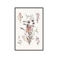 Picture of Wall flowers III _GroupedProduct_Rectangle_Portrait_Canvas_Framed_