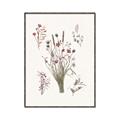 Picture of Wall flowers IV _GroupedProduct_Rectangle_Portrait_Canvas_Framed_