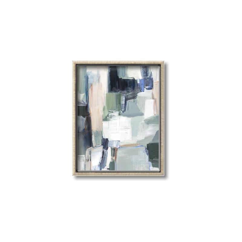 Picture of Navy Shine _GroupedProduct_Rectangle_Portrait_Canvas_Framed_