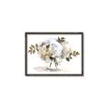 Picture of White Hydrangea in a Vase _GroupedProduct_Rectangle_Landscape_Canvas_Framed_