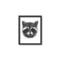 Picture of Raccoon Sketch _GroupedProduct_Rectangle_Portrait_Canvas_Framed_
