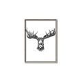 Picture of Moose Sketch _GroupedProduct_Rectangle_Portrait_Canvas_Framed_