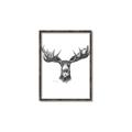 Picture of Moose Sketch _GroupedProduct_Rectangle_Portrait_Canvas_Framed_