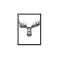 Picture of Moose Sketch _GroupedProduct_Rectangle_Portrait_Canvas_Framed_