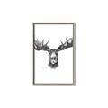 Picture of Moose Sketch _GroupedProduct_Rectangle_Portrait_Canvas_Framed_