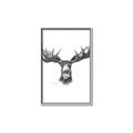 Picture of Moose Sketch _GroupedProduct_Rectangle_Portrait_Canvas_Framed_
