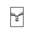 Picture of Moose Sketch _GroupedProduct_Rectangle_Portrait_Canvas_Framed_