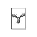 Picture of Moose Sketch _GroupedProduct_Rectangle_Portrait_Canvas_Framed_