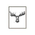 Picture of Moose Sketch _GroupedProduct_Rectangle_Portrait_Canvas_Framed_