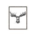 Picture of Moose Sketch _GroupedProduct_Rectangle_Portrait_Canvas_Framed_