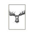 Picture of Moose Sketch _GroupedProduct_Rectangle_Portrait_Canvas_Framed_