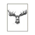 Picture of Moose Sketch _GroupedProduct_Rectangle_Portrait_Canvas_Framed_