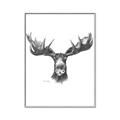 Picture of Moose Sketch _GroupedProduct_Rectangle_Portrait_Canvas_Framed_