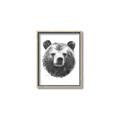 Picture of Bear Sketch _GroupedProduct_Rectangle_Portrait_Canvas_Framed_