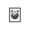 Picture of Bear Sketch _GroupedProduct_Rectangle_Portrait_Canvas_Framed_