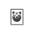 Picture of Bear Sketch _GroupedProduct_Rectangle_Portrait_Canvas_Framed_
