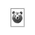 Picture of Bear Sketch _GroupedProduct_Rectangle_Portrait_Canvas_Framed_