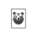 Picture of Bear Sketch _GroupedProduct_Rectangle_Portrait_Canvas_Framed_