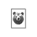 Picture of Bear Sketch _GroupedProduct_Rectangle_Portrait_Canvas_Framed_