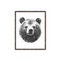 Picture of Bear Sketch _GroupedProduct_Rectangle_Portrait_Canvas_Framed_