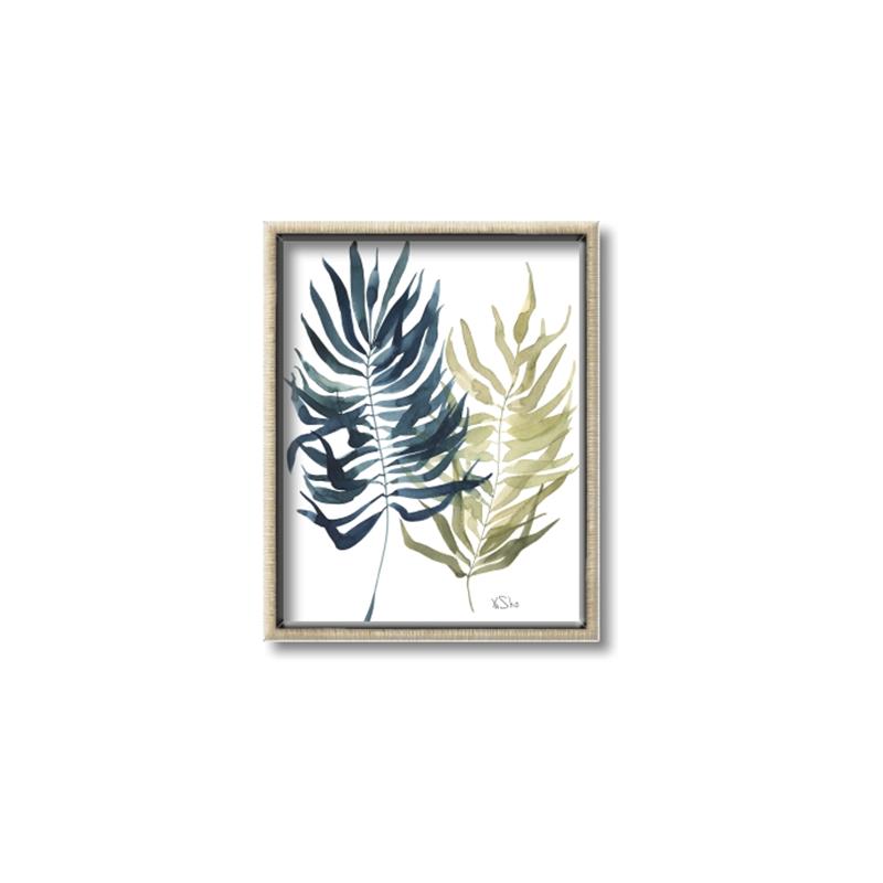 Picture of Sage and Navy I _GroupedProduct_Rectangle_Portrait_Canvas_Framed_