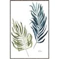 Picture of Sage and Navy II _GroupedProduct_Rectangle_Portrait_Canvas_Framed_