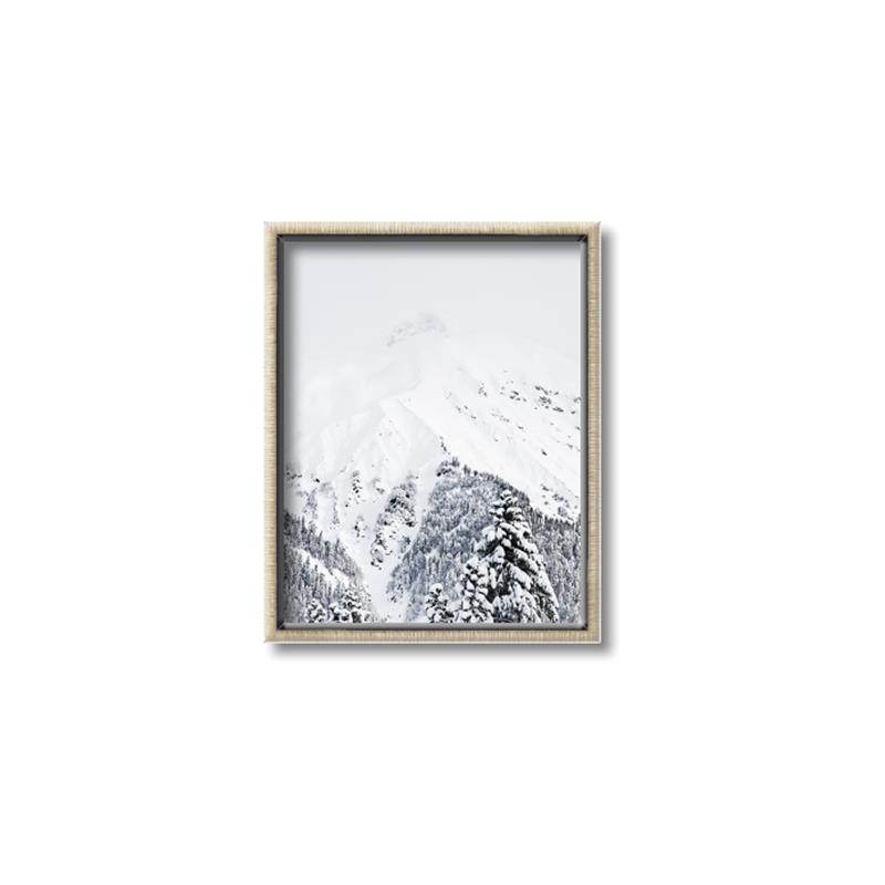 Picture of Snowy Treetops _GroupedProduct_Rectangle_Portrait_Photography _GroupedProduct_Rectangle_Portrait_Canvas_Framed_