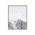 Picture of Snowy Treetops _GroupedProduct_Rectangle_Portrait_Photography _GroupedProduct_Rectangle_Portrait_Canvas_Framed_