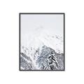 Picture of Snowy Treetops _GroupedProduct_Rectangle_Portrait_Photography _GroupedProduct_Rectangle_Portrait_Canvas_Framed_