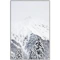 Picture of Snowy Treetops _GroupedProduct_Rectangle_Portrait_Photography _GroupedProduct_Rectangle_Portrait_Canvas_Framed_