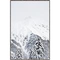 Picture of Snowy Treetops _GroupedProduct_Rectangle_Portrait_Photography _GroupedProduct_Rectangle_Portrait_Canvas_Framed_