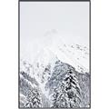 Picture of Snowy Treetops _GroupedProduct_Rectangle_Portrait_Photography _GroupedProduct_Rectangle_Portrait_Canvas_Framed_