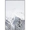 Picture of Snowy Treetops _GroupedProduct_Rectangle_Portrait_Photography _GroupedProduct_Rectangle_Portrait_Canvas_Framed_