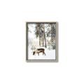 Picture of Moose in the snow _GroupedProduct_Rectangle_Portrait_Photography _GroupedProduct_Rectangle_Portrait_Canvas_Framed_