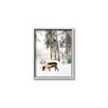 Picture of Moose in the snow _GroupedProduct_Rectangle_Portrait_Photography _GroupedProduct_Rectangle_Portrait_Canvas_Framed_
