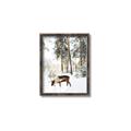 Picture of Moose in the snow _GroupedProduct_Rectangle_Portrait_Photography _GroupedProduct_Rectangle_Portrait_Canvas_Framed_