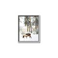Picture of Moose in the snow _GroupedProduct_Rectangle_Portrait_Photography _GroupedProduct_Rectangle_Portrait_Canvas_Framed_
