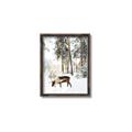 Picture of Moose in the snow _GroupedProduct_Rectangle_Portrait_Photography _GroupedProduct_Rectangle_Portrait_Canvas_Framed_