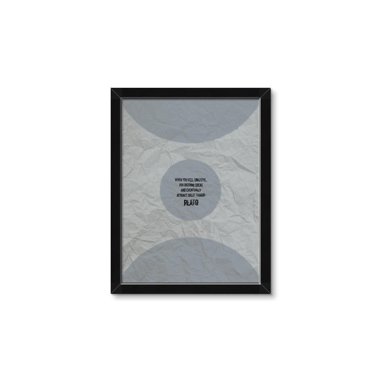 Picture of Become Great - Plato _GroupedProduct_Rectangle_Portrait_Framed_Matted_