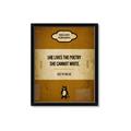 Picture of Lives the poetry _GroupedProduct_Rectangle_Portrait_Framed_Matted_