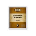 Picture of Lives the poetry _GroupedProduct_Rectangle_Portrait_Framed_Matted_