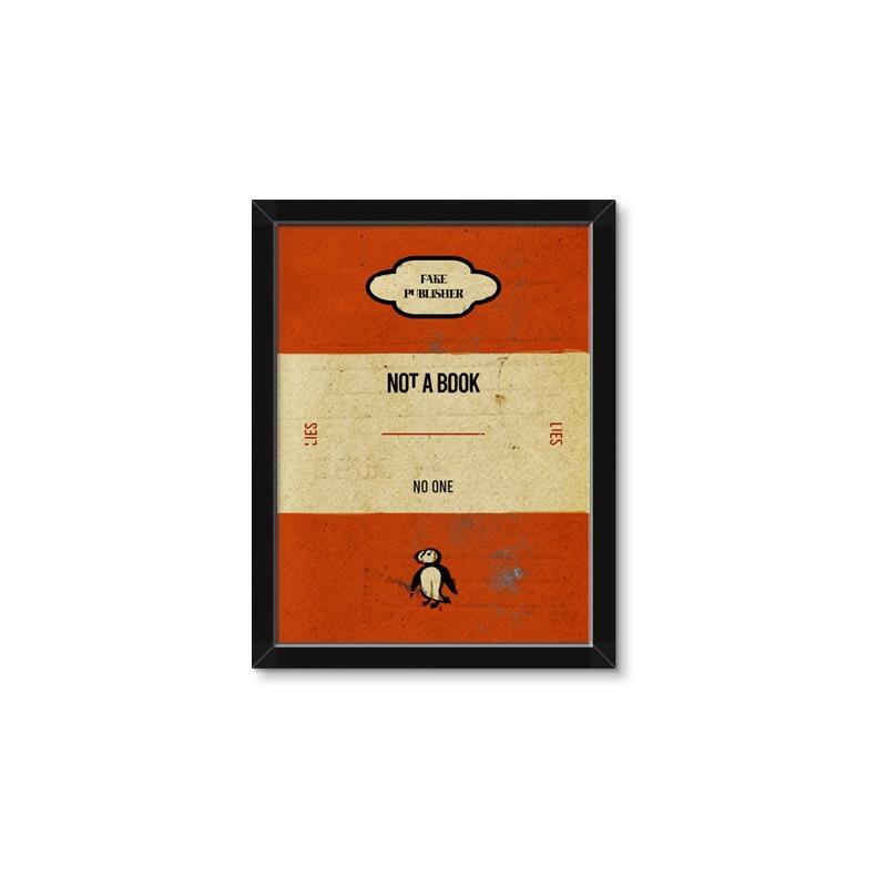 Picture of Not a Book _GroupedProduct_Rectangle_Portrait_Framed_Matted_